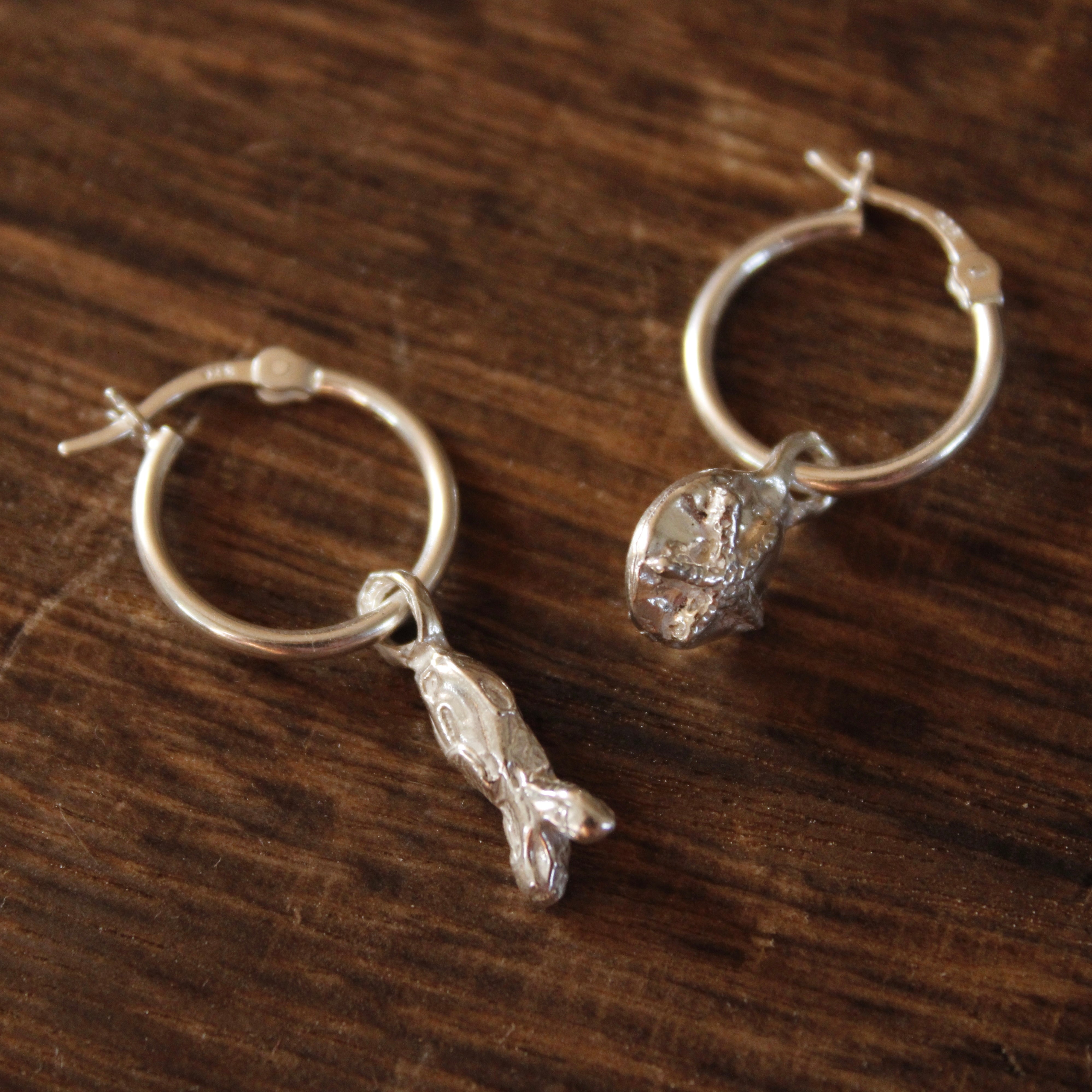 Charm hoops